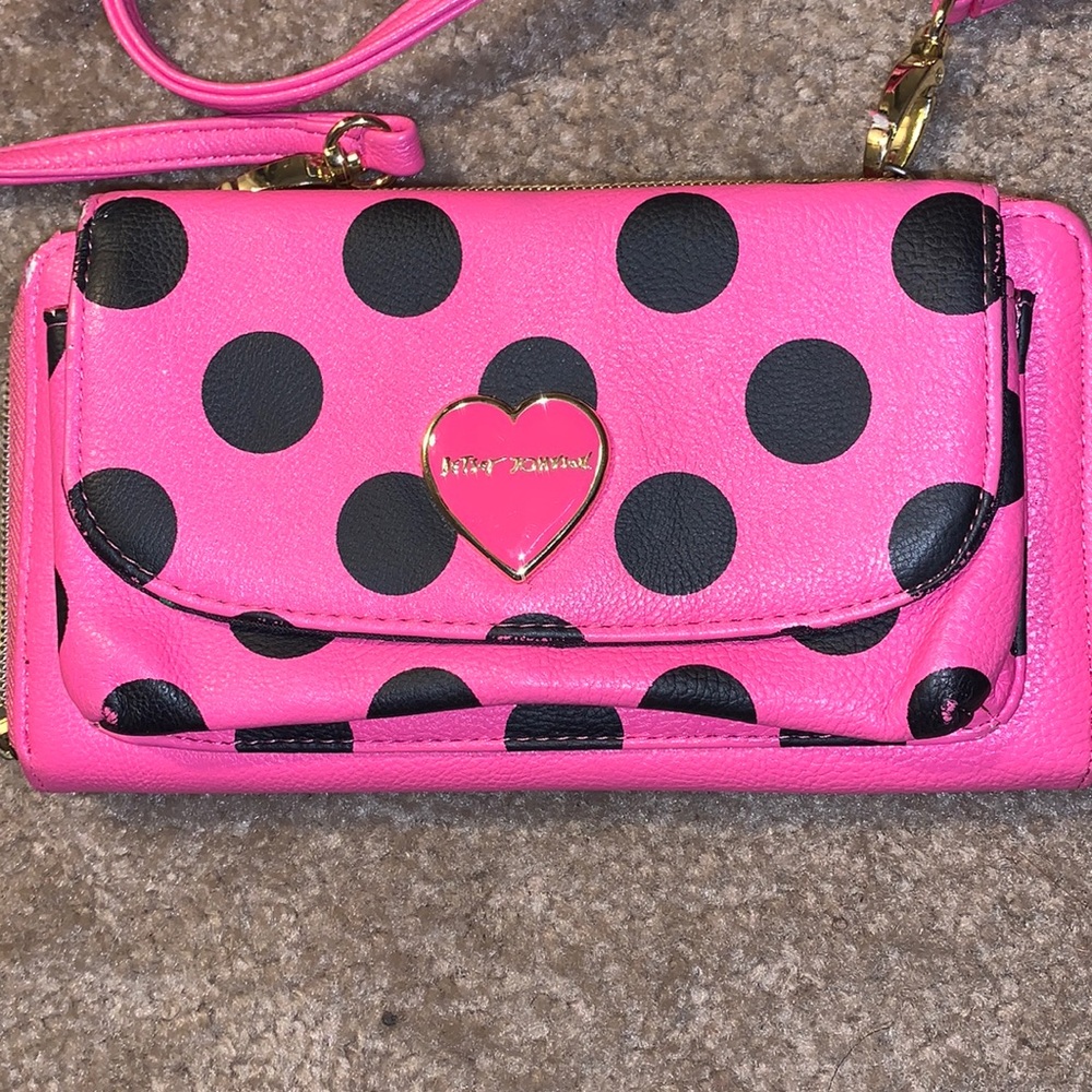 Betsey Johnson strap purse 👛 wallet